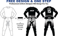 Nouveaux kits de course BMX de qualité supérieure personnalisés sublimés équipement de course de montagne BMX cyclisme court 2024 nouveau Design équipement de course BMX