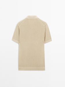 Polo de rendimiento para hombre que absorbe la humedad, de secado rápido y suave al tacto - Product Image 3