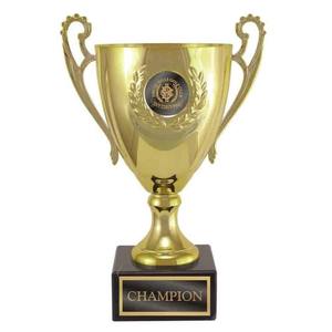 Elegante Trofeo de Cricket de Metal, Copa de Campeonato, Premio Conmemorativo, Obra de Arte - Product Image 1