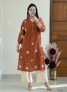 Thobe Musulmán Azul de Alta Calidad para Hombre, Manga Larga, Estilo Étnico Tradicional, Cuello Alto Personalizado, Túnica Estilo Africano, Salwar Kameez - Product Image 5