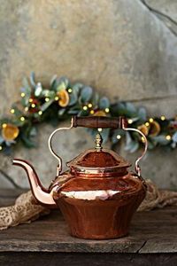 100% Pure Metal Copper <b>Kettle</b> Coffee & <b>Tea</b> Sets Modern Luxury Design for Home Hotel Kitchen Wedding Use - Product Image 6