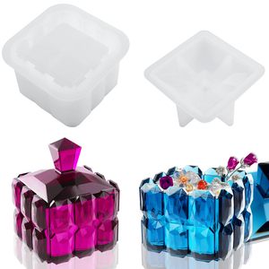 Boîte à bijoux en résine époxy et acacia pour la maison et la vaisselle et la boîte à bijoux en gros - Product Image 3