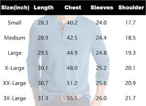 เสื้อเชิ้ตแขนสั้นผู้ชายสไตล์ลำลอง คอเฮนลีย์ ติดกระดุม มีกระเป๋า ผ้าฝ้าย 100% ป้องกันรังสียูวี เป็นมิตรต่อสิ่งแวดล้อม - Product Image 6