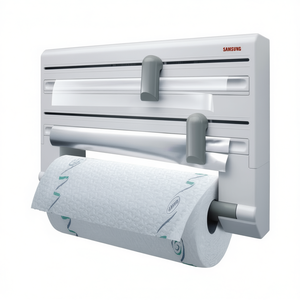 "<b>Wall</b>-<b>mounted</b> Comfortline 38x7x26cm <b>Kitchen</b> <b>Roll</b> <b>Holder</b> for Efficient Storage" - Product Image 2