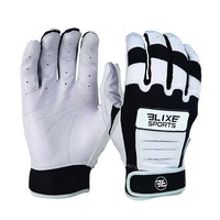 Guantes de Bateo de Béisbol y Sóftbol ELIXE SPORTS, Antideslizantes, Cierre de Gancho y Bucle de Spandex/Nailon, Duraderos, Transpirables, Logotipo Personalizado, Unisex