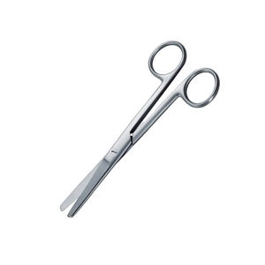 Tijeras de apósito de borde romo de acero inoxidable de calidad superior, tijeras quirúrgicas, tijeras de operación quirúrgicas manuales con acabado opaco - Product Image 4