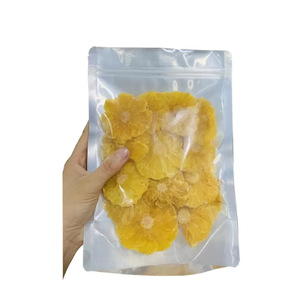 Ananas séché biologique de qualité supérieure moins de sucre doux naturel doux 500g sac à fermeture éclair emballage d'exportation en vrac services Oem disponibles - Product Image 1