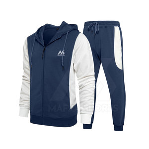 New Arrival Men's Quality Track Suit Breathable Lightweight Quick Dry <b>Plus</b> <b>Size</b> Sets Best Material for Winter Customized Colors - Product Image 1