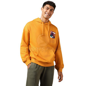 Sudadera con capucha de lana mezclada de algodón informal de invierno para hombre de moda con diseño de impresión digital transpirable - Product Image 1