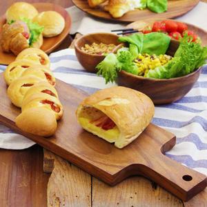 MANYO Tabla de cortar rectangular Acacia-Buen costo Gran calidad Espesor sólido Superficie Lisa Elegante - Product Image 6