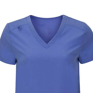 Conjunto de Uniforme Médico Elástico y Transpirable, Top con Cuello en V + Pantalones Jogger, para Personal de Clínica y Hospital, Venta al por Mayor - Product Image 6