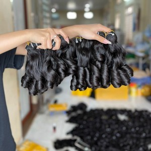 Bundles rebondissants de couleur naturelle de bonne qualité à partir de 100% extensions de cheveux humains vietnamiens cheveux bruts - Product Image 2