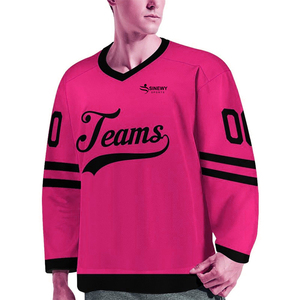 Custom Made Team Hockey Uniform Unique Design Ice Hockey Jersey Wholesale - Product Image 1