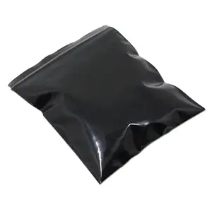 Reusable Plastic Bags Clear Packaging Plastic Bags Frosted Zipper Plastic Bags For Clothing