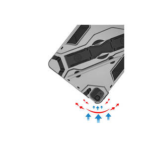 Étui pour iPad Air 10.9 Netzy 2020 Noir Certifié RoHS & FCC Housse de protection en TPU et cuir PU pour tablette en silicone - Product Image 2