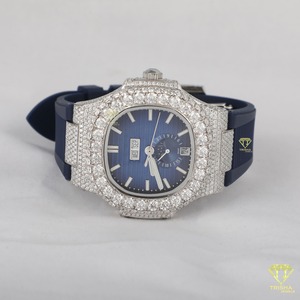 El reloj de lujo Moissanite Diamond más vendido para hombre, resistente al agua y a los arañazos, lo mejor para viajes de oficina y celebraciones - Product Image 3