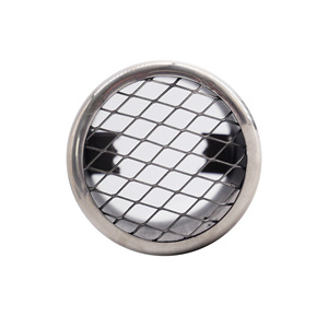 Terminale rotondo da 57 mm inclinato in acciaio inossidabile - Product Image 3