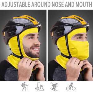 Masque de balaclava chaud Impression de logo personnalisée Tissu respirant Parfait pour les sports d'hiver la moto et les activités de plein air - Product Image 3