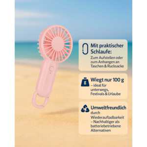 พัดลมพกพาขนาดเล็กแบบ USB 6 x 15 ซม. พัดลมมือถือปรับความเร็วลมได้สามระดับ พับเก็บได้ พร้อมระบบระบายความร้อนสำหรับใช้ในครัวเรือน - Product Image 6