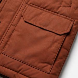 Parka de Invierno con Capucha, Acolchada, de Diseño, Abrigo Exterior de Algodón, Aislamiento de Poliéster, para Uso en Exteriores, Chaqueta Térmica Cálida, Resistente - Product Image 5