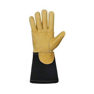 Guantes de Soldadura de Cuero Vacuno Resistentes al Calor, Mejor Venta, Precio al por Mayor, Antideslizantes, para Soldador - Product Image 5