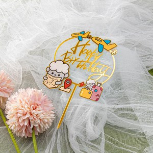Decoración exquisita hecha a mano para pastel de cumpleaños y bodas, nuevo diseño de flor, adorno <span class=keywords><strong>Sexy</strong></span> para chica - Product Image 3