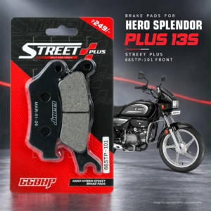 Pastillas de Freno para Hero Splendor Plus 13S Super Splendor Splendor I Smart Street - Product Image 1
