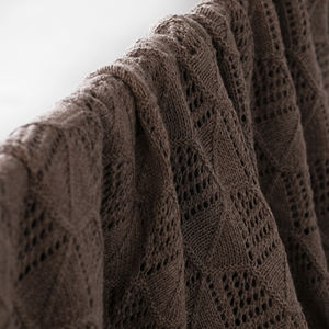 EMILY ผ้าห่ม 130*150 ตกแต่งบ้านหรูหรานุ่มโมเดิร์นผ้าฝ้าย 100% ถักผ้าห่มคุณภาพสูงขายร้อนผ้าห่มบ้าน - Product Image 2