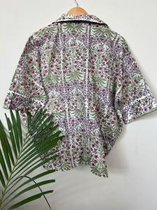 Stylish Floral Women Summer <b>Dress</b> Long <b>Dress</b> with Tassel Print Casual <b>Dresses</b> <b>Loose</b> 100% Cotton at Wholesales Rates. - Product Image 2