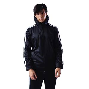 ชุดวอร์มมีฮู้ด + กางเกงวอร์มมีซิปสำหรับฤดูใบไม้ร่วงและฤดูหนาวชุดออกกำลังกายกลางแจ้งวิ่งจ๊อกกิ้งลำลองแฟชั่นมีโลโก้พิมพ์ลาย - Product Image 6