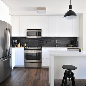 <b>High</b> <b>Gloss</b> Acrylic Kitchen Doors Cut to Size Acrylic Faced MDF Cabinet Fronts with Matching Edges for Kitchen Makers - Product Image 1