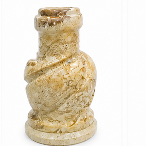 Farida - Cachimba de Lujo con Base de Mármol Egipcio, Bandeja de Mármol Pesado y Elegante Base de Latón - Product Image 5