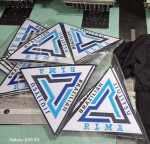 Parches Bordados en 3D con Efecto Puff de Chenilla Personalizados, Parches Termoadhesivos para Camisetas/Chaquetas Vaqueras - Product Image 5