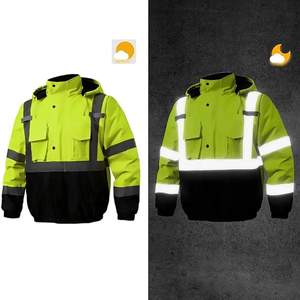 Chaquetas de Seguridad de Alta Visibilidad en Pakistán, Chaqueta de Trabajo de Forro Polar, Reflectante, Resistente al Fuego, Unisex Premium, para Soldadura - Product Image 3