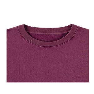 Sweat à capuche pour homme 100% coton personnalisé Streetwear régulier hiver lourd demi-fermeture éclair Design vintage à manches longues teint uni - Product Image 3