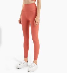 Leggings de gymnastique pour femmes en nylon et élasthanne avec logo personnalisé en gros avec poche Vêtements de sport décontractés Pantalon de yoga taille haute pour femme - Product Image 3