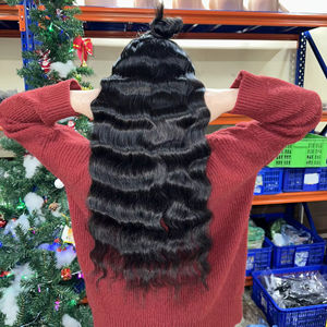 2024 Popular Vietnamese <b>Clip</b>-<b>In</b> <b>Hair</b> <b>Extensions</b> Deep Curly <b>Hair</b> <b>in</b> Colors Wholesale Training Heads for Women - Product Image 1