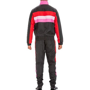 Custom <b>Men</b> Zipper Jacket & Pant Sweat Suit <b>Long</b> <b>Sleeve</b> Full-zip <b>Tops</b> Active Pants Athletic Outfits - Product Image 5