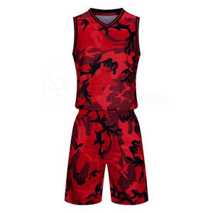 Uniforme de baloncesto de diseño personalizado malla poliéster transpirable Jersey logotipo impreso conjuntos de ropa deportiva de talla grande de secado rápido - Product Image 1