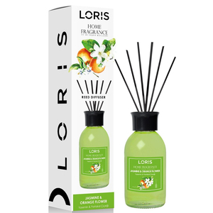100ML LORIS REED DIFFUSER น้ำหอมปรับอากาศตกแต่งดอกมะลิสีส้มสำหรับน้ำหอม LORIS ขายส่ง - Product Image 1