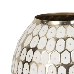 แจกันโลหะทำมือทันสมัยขายดี ของตกแต่งบ้าน แจกันตั้งโต๊ะ โดย Gani Craft Impex - Product Image 4