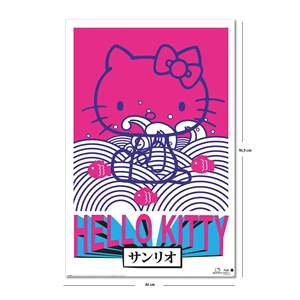 Hello Kitty Tokyo Rebel <b>Poster</b> Modern Design on Durable Paper Material - Product Image 2