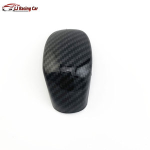 Kits de Interior de coche con aspecto de fibra de carbono ABS, cubierta de perilla de cambio de marchas para <span class=keywords><strong>Nissan</strong></span> Sunny <span class=keywords><strong>Tsuru</strong></span> Sylphy Pulsar Sentra S Sv Sr B18 2020-2023 - Product Image 3