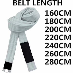 Cinturones de Jiu Jitsu, Taekwondo, Judo y Karate Personalizados, Duraderos y de Buena Calidad - Tela Personalizada de Secado Rápido y Transpirable - Product Image 5