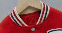 Chaquetas de Invierno Personalizadas al por Mayor para Equipos de Béisbol de Secundaria, Bordado Chenille, Número Cosido, Piel de Vaca, Tallas Grandes
