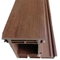 Profil de fenêtre en PVC de taille personnalisée Profil de porte en PVC UPVC pour les matériaux de construction