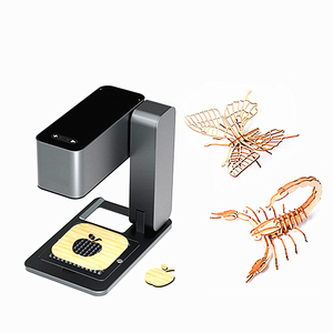 Máquina <span class=keywords><strong>de</strong></span> Marcado Láser <span class=keywords><strong>de</strong></span> Fibra Portátil Mini, <span class=keywords><strong>Grabador</strong></span> <span class=keywords><strong>de</strong></span> Enfoque Automático Plegable con Elevación, 5W/10W para <span class=keywords><strong>Metal</strong></span>, Anillos, Botellas, Plástico, Nuevo - Product Image 1