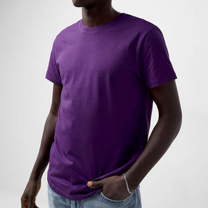 T-Shirt Brun Uni Homme Premium Coton Biologique Confort Personnalisable T-shirt Marron Foncé - Product Image 3