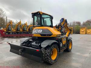 Excavadora de Ruedas JCB JS145W, Capacidad de 14500 kg, Motor Diésel, Pluma Hidráulica, Cargadora para Canteras, Construcción de Carreteras y Excavación - Product Image 3