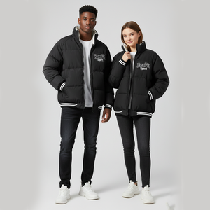 RexFit Sport Mens & Women's Winter Puffer Jacket High-Quality Outdoor <b>Down</b> Coat with Embroidery Logo - Product Image 2